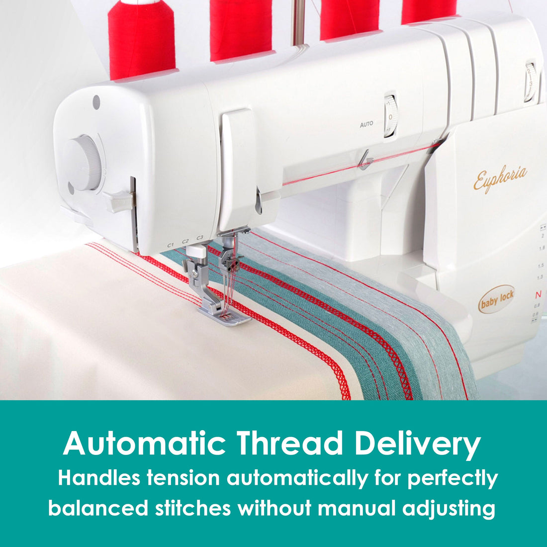 baby lock Sewing Machines baby lock Euphoria Coverstitch Machine  - The Sewing Studio