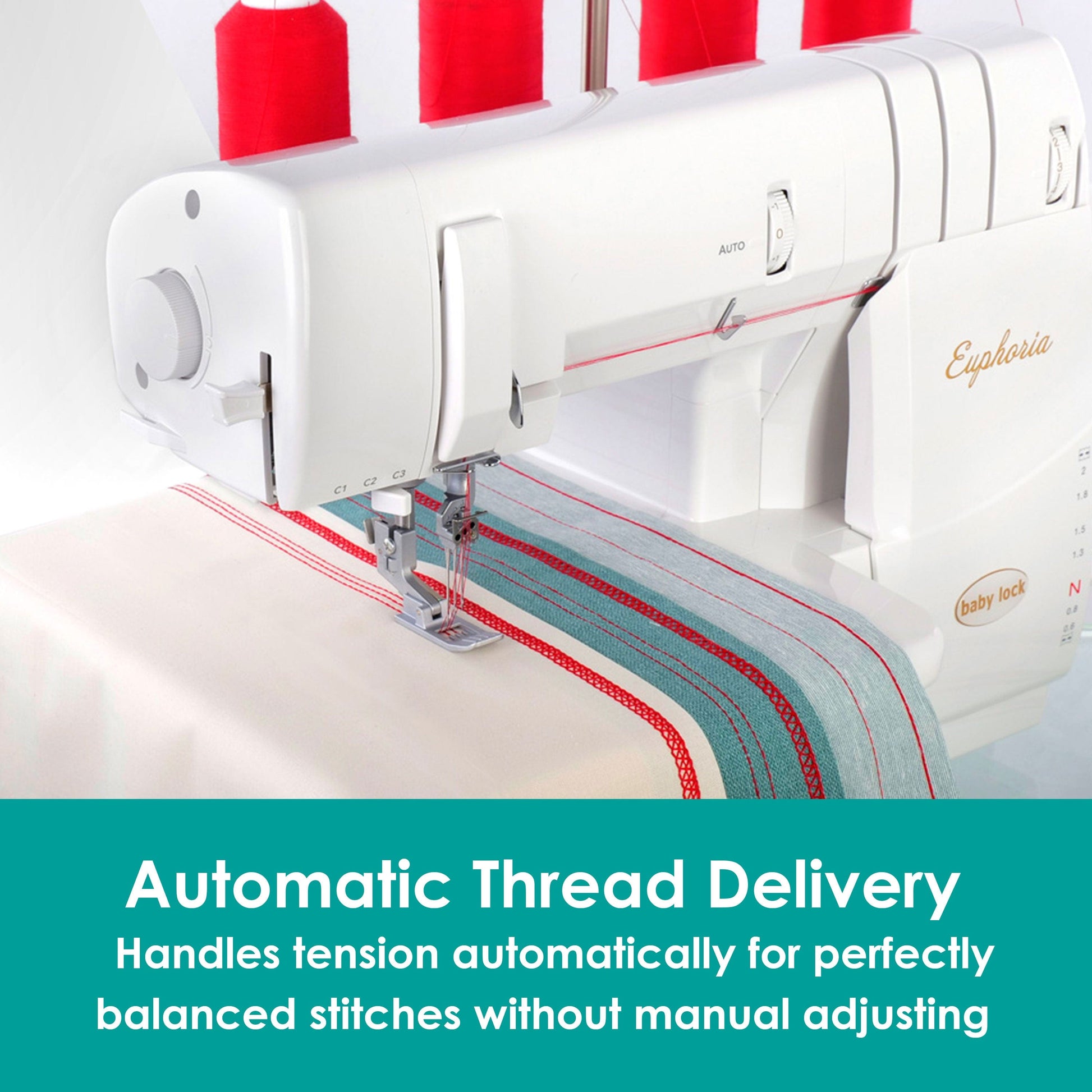 baby lock Sewing Machines baby lock Euphoria Coverstitch Machine  - The Sewing Studio