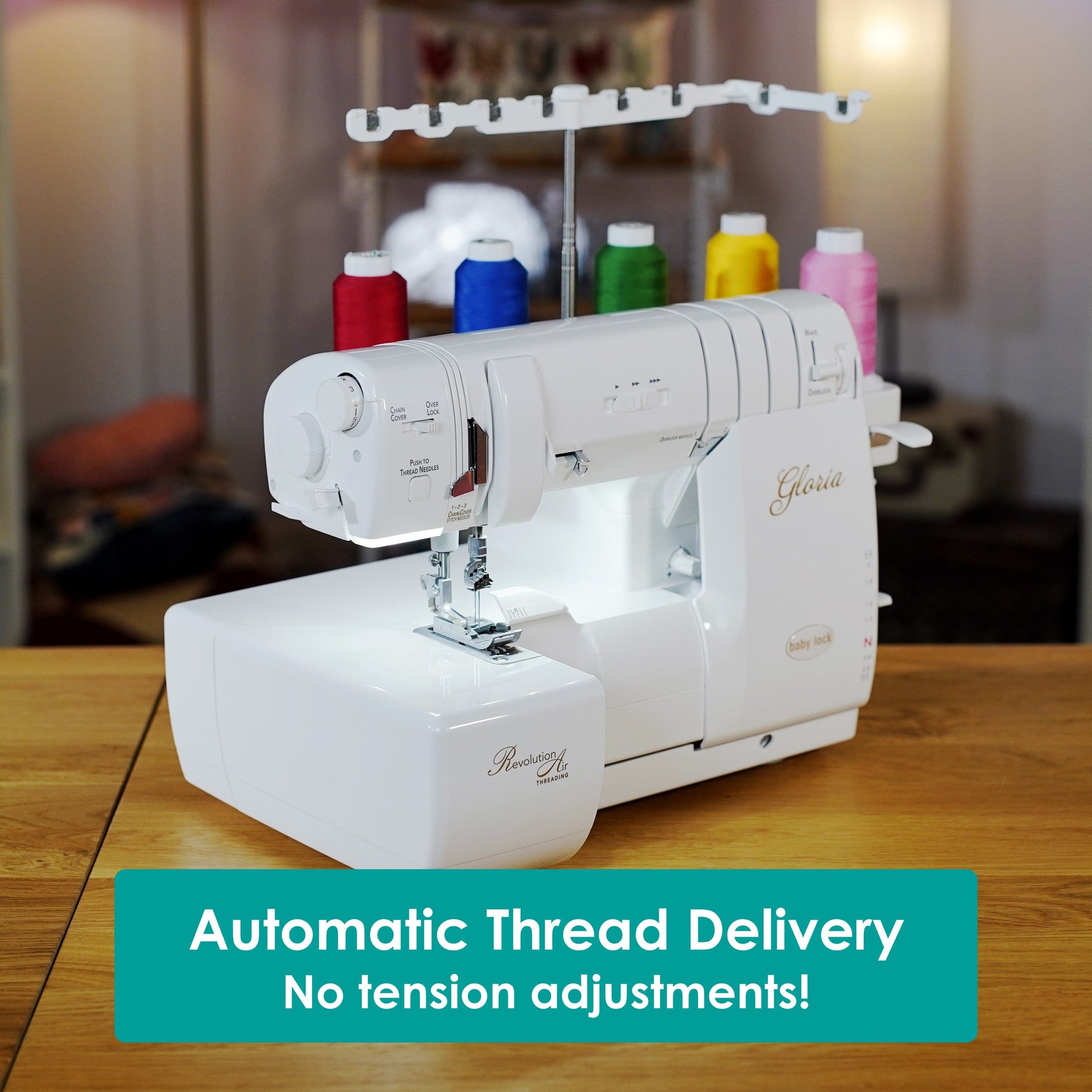 baby lock Sewing Machines baby lock Gloria Coverlock Machine  - The Sewing Studio