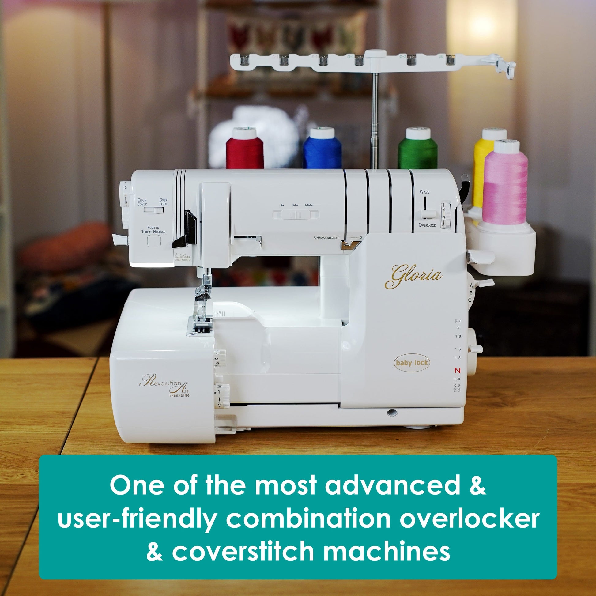 baby lock Sewing Machines baby lock Gloria Coverlock Machine  - The Sewing Studio