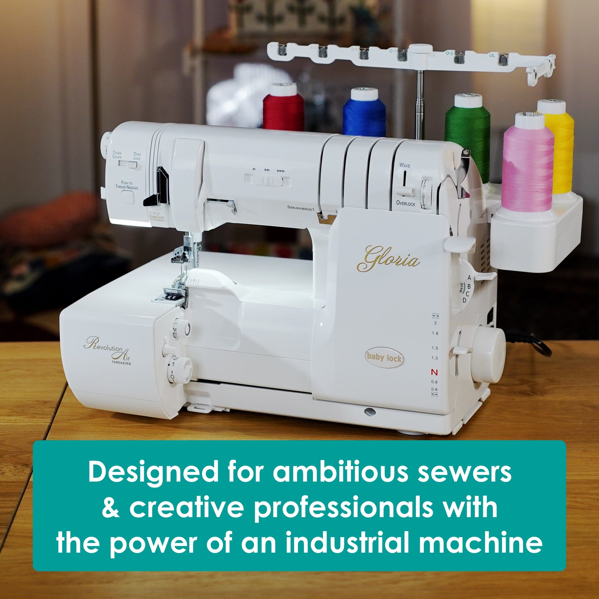 baby lock Sewing Machines baby lock Gloria Coverlock Machine  - The Sewing Studio