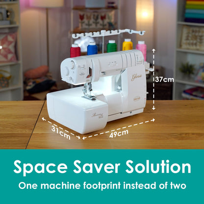 baby lock Sewing Machines baby lock Gloria Coverlock Machine  - The Sewing Studio