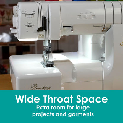 baby lock Sewing Machines baby lock Gloria Coverlock Machine  - The Sewing Studio