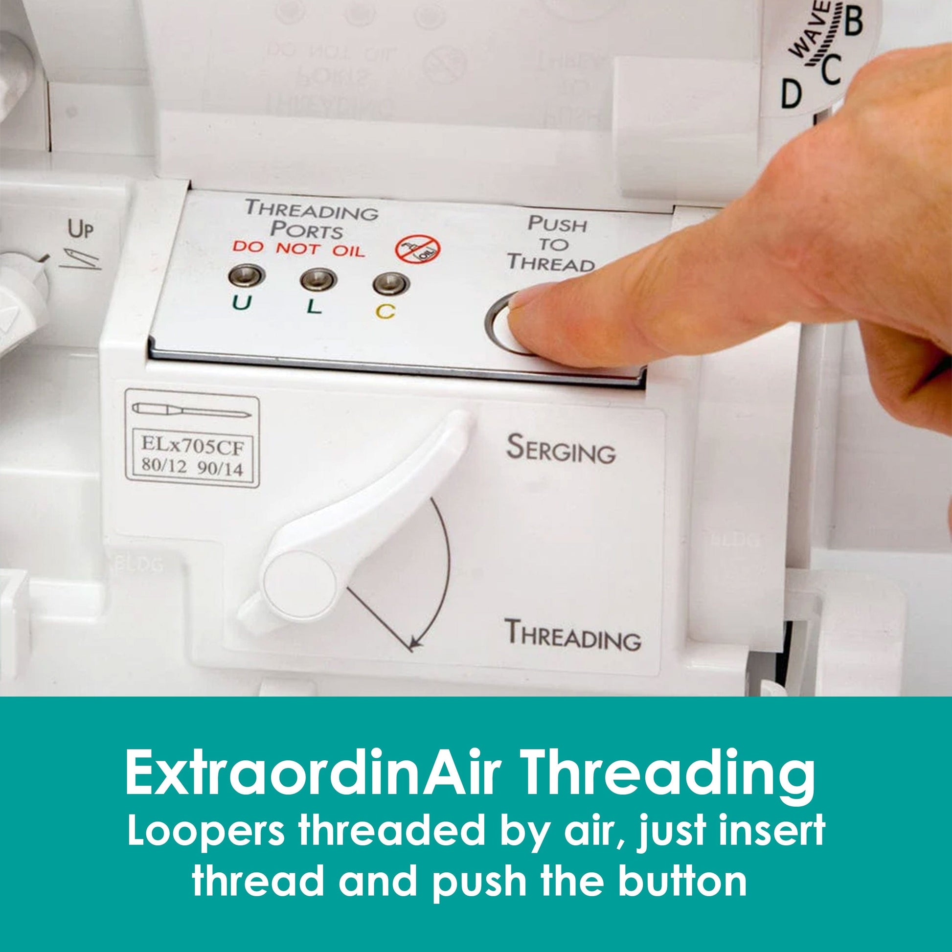 baby lock Sewing Machines baby lock Ovation Coverlock Machine  - The Sewing Studio