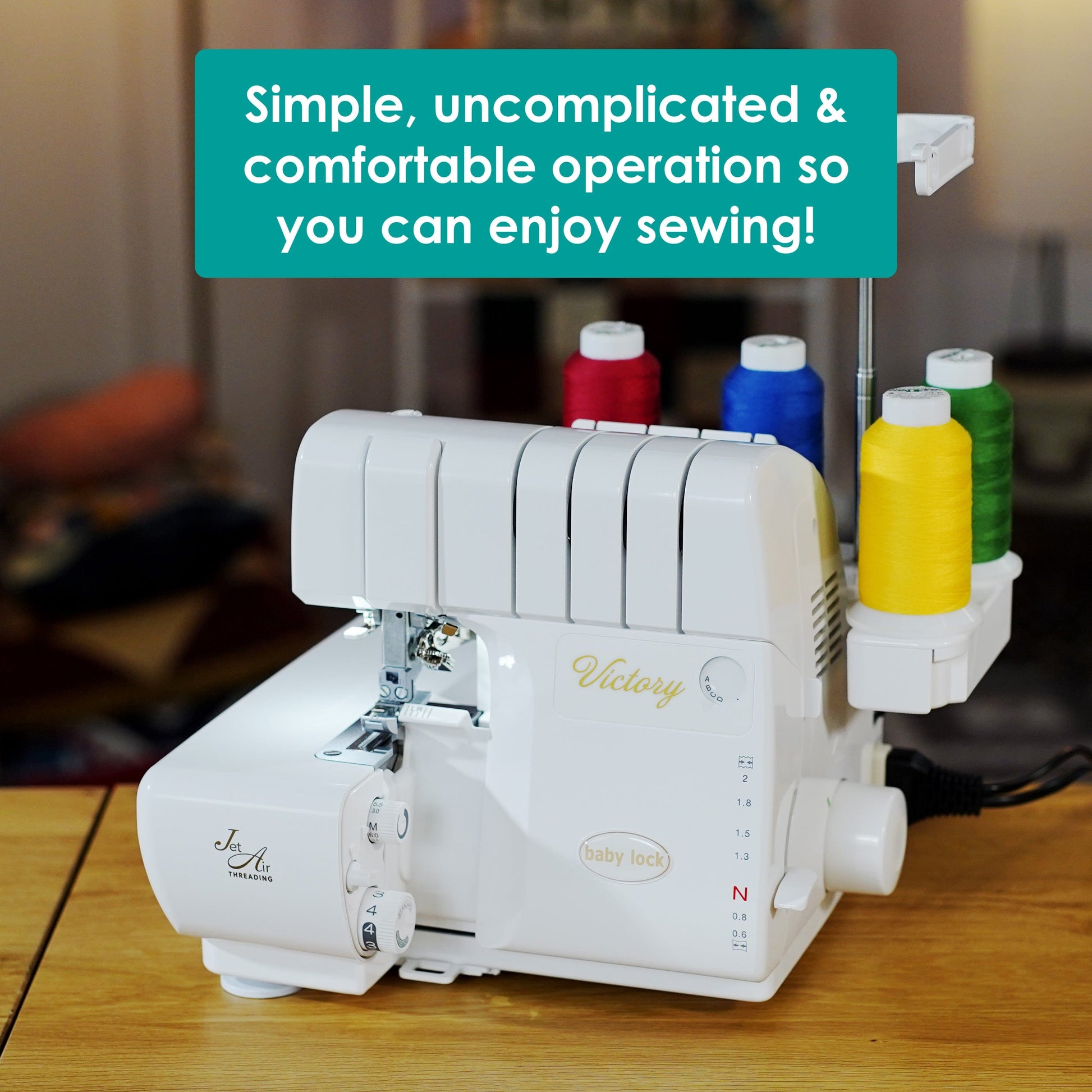 baby lock Sewing Machines baby lock Victory Overlocker  - The Sewing Studio