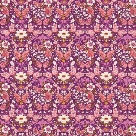 Purple Animals Benartex Fabric Benartex Mirrors - The Sewing Studio