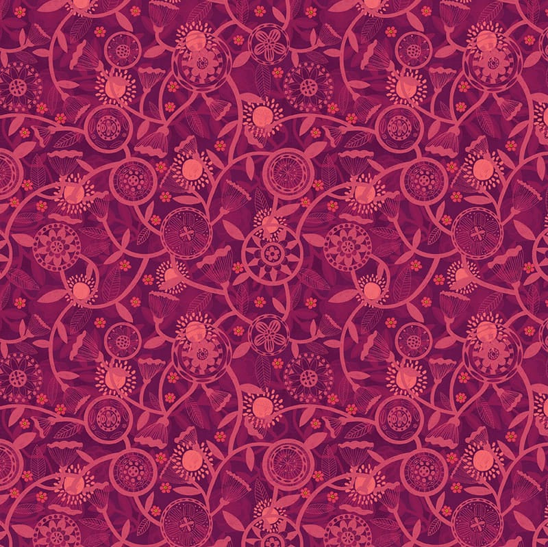 Purple Fun and Funky Benartex Fabric Benartex Mirrors - The Sewing Studio