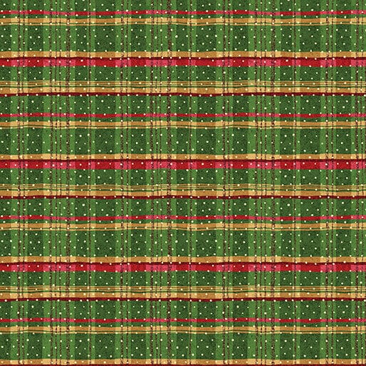 Green Christmas Benartex Fabric Benartex 12 Days of Christmas - The Sewing Studio