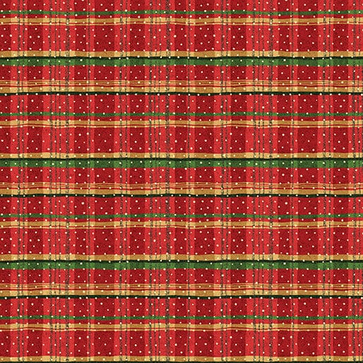 Red Christmas Benartex Fabric Benartex 12 Days of Christmas - The Sewing Studio