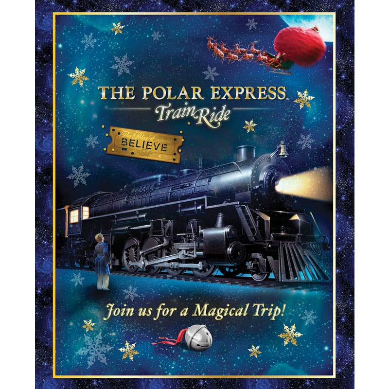 Benartex Fabric Panels & Labels Benartex The Polar Express Panel - The Sewing Studio