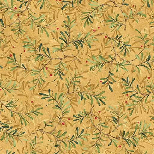 Orange Christmas Benartex Fabric Benartex 12 Days of Christmas - The Sewing Studio