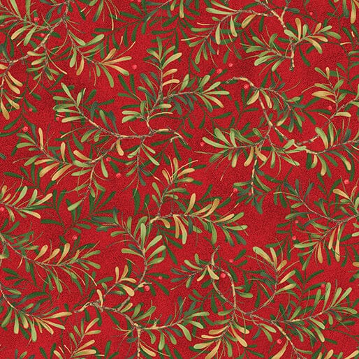 Red Christmas Benartex Fabric Benartex 12 Days of Christmas - The Sewing Studio