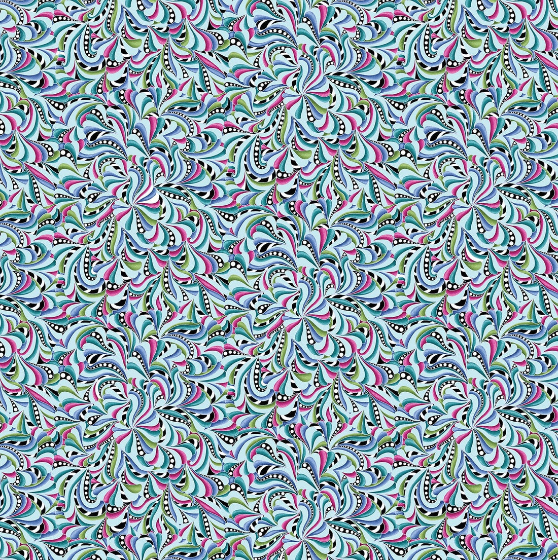 Multi-coloured Fun and Funky Benartex Fabric Benartex Cat's Meow - The Sewing Studio