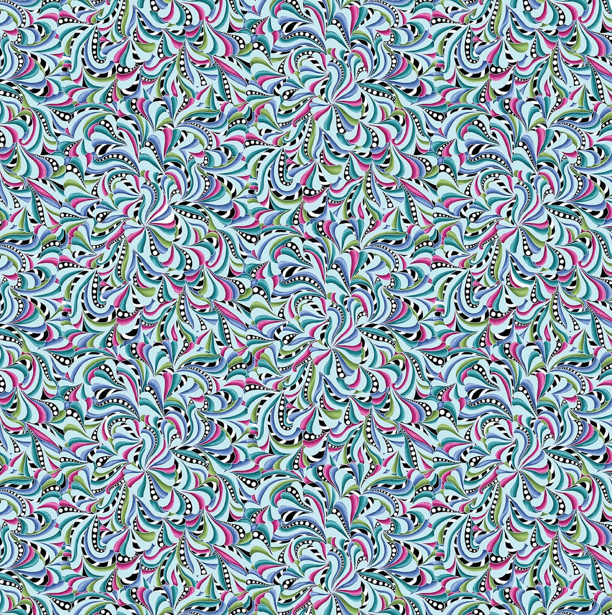 Multi-coloured Fun and Funky Benartex Fabric Benartex Cat's Meow - The Sewing Studio