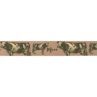 Berisfords Ribbon Cow Mauve Satin Ribbon: 25mm wide. Price per metre.  - The Sewing Studio for sale UK - The Sewing Studio
