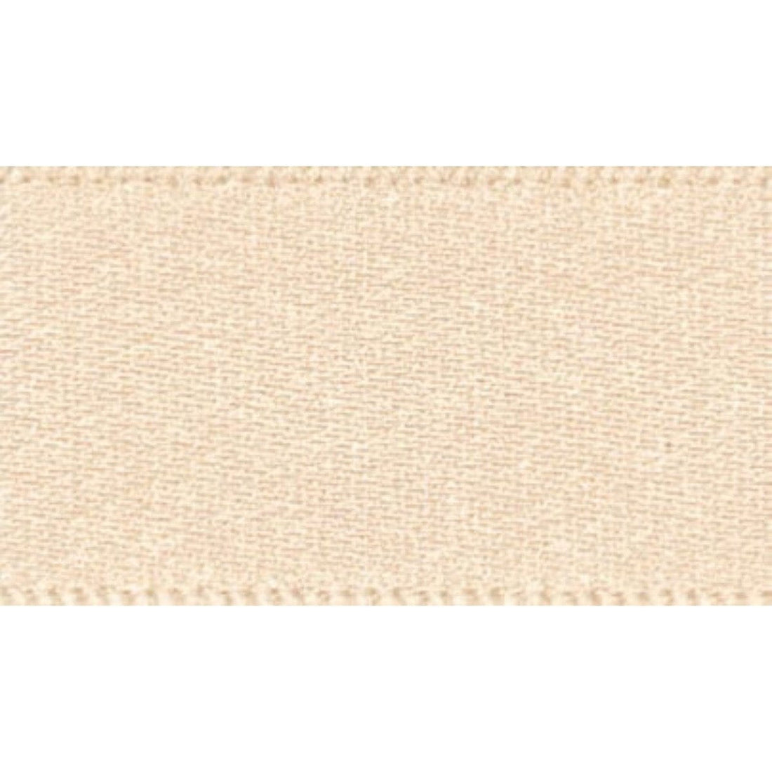 Berisfords Ribbon Double Faced Satin Ribbon Cream: 15mm wide. Price per metre.  - The Sewing Studio