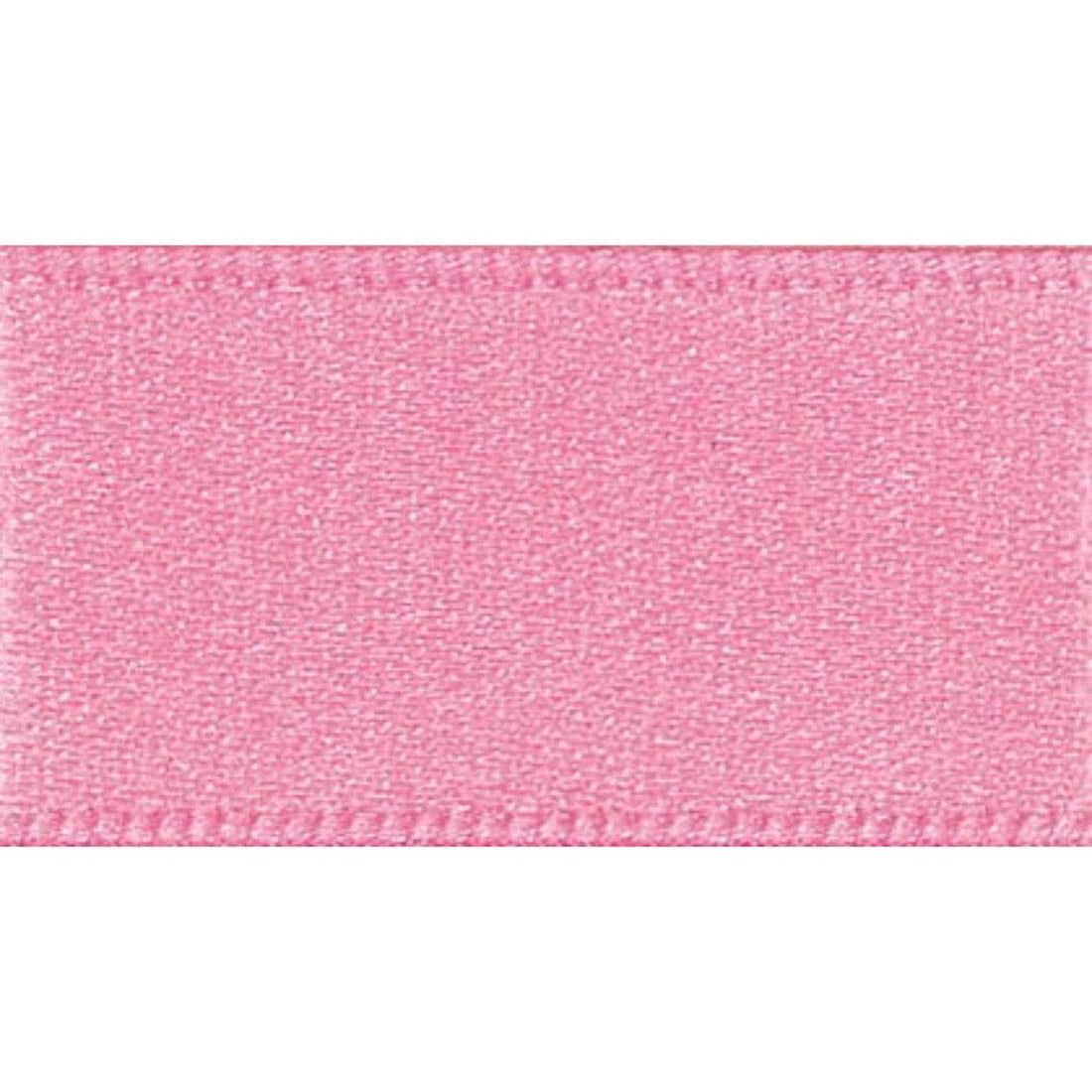 Berisfords Ribbon Double Faced Satin Ribbon Dark Rose Pink: 10mm wide. Price per metre.  - The Sewing Studio