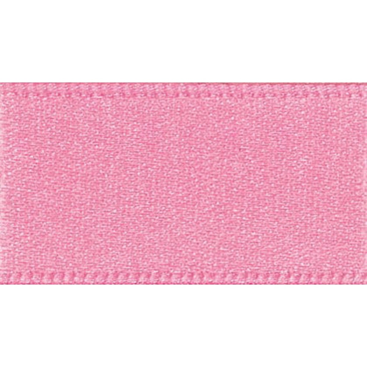 Berisfords Ribbon Double Faced Satin Ribbon Dark Rose Pink: 3mm wide. Price per metre.  - The Sewing Studio
