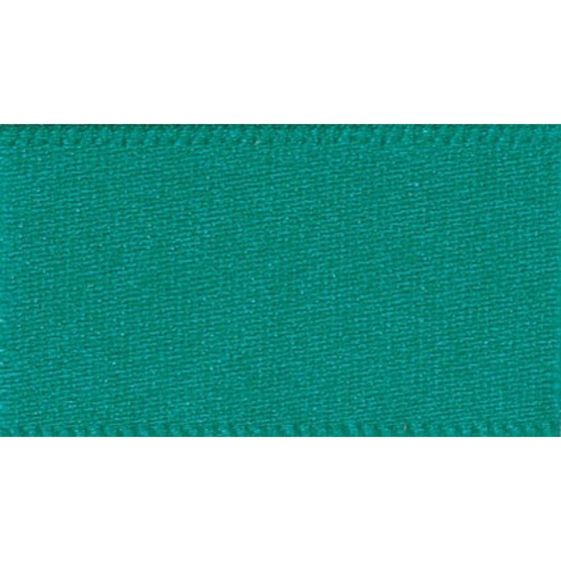 Berisfords Ribbon Double Faced Satin Ribbon Jade Green: 15mm wide. Price per metre.  - The Sewing Studio