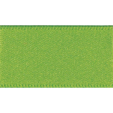 Berisfords Ribbon Double Faced Satin Ribbon: Meadow Green: 3mm wide. Price per metre.  - The Sewing Studio for sale UK - The Sewing Studio