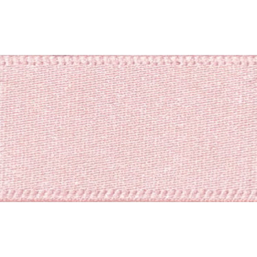 Berisfords Ribbon Double Faced Satin Ribbon Pink Azalea: 10mm wide. Price per metre.  - The Sewing Studio for sale UK - The Sewing Studio