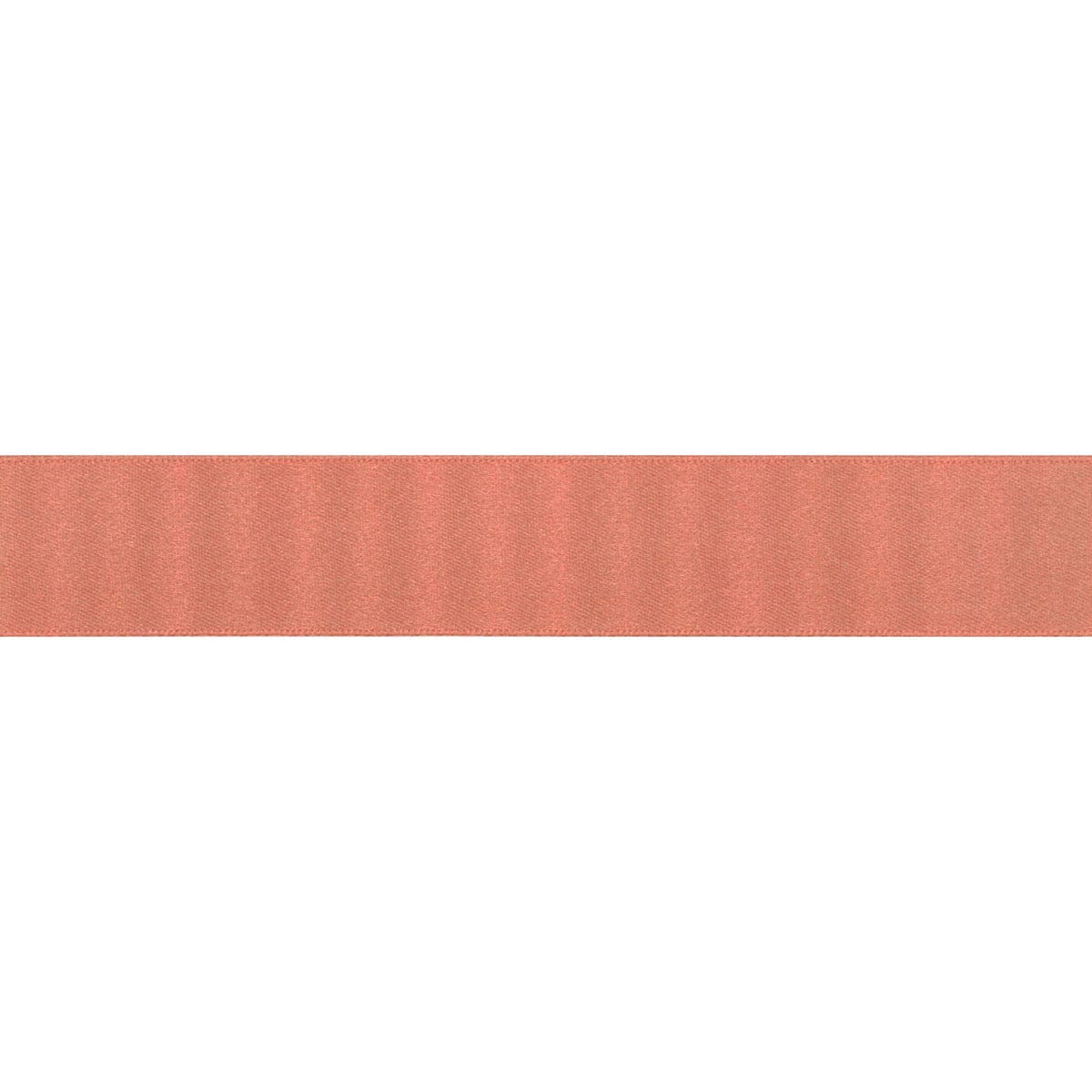 Berisfords Ribbon Double Faced Satin Ribbon Rose Gold: 15mm wide. Price per metre.  - The Sewing Studio