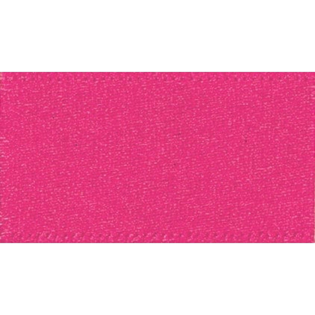 Berisfords Ribbon Double Faced Satin Ribbon Shocking Pink: 15mm wide. Price per metre.  - The Sewing Studio