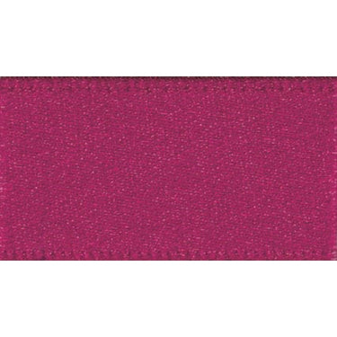 Berisfords Ribbon Double Faced Satin Ribbon Wine: 10mm Wide. Price per metre.  - The Sewing Studio for sale UK - The Sewing Studio