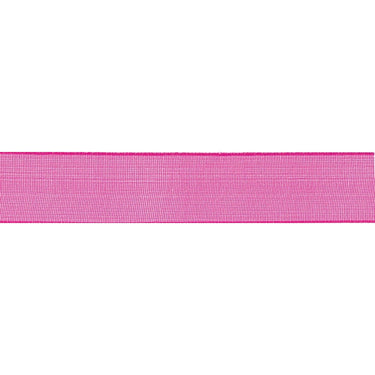 Berisfords Ribbon Super Sheer Ribbon: 15mm: Shocking Pink. Price per metre.  - The Sewing Studio for sale UK - The Sewing Studio