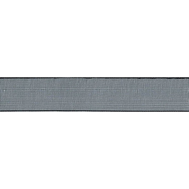 Berisfords Ribbon Super Sheer Ribbon: Black: 25mm wide. Price per metre.  - The Sewing Studio for sale UK - The Sewing Studio
