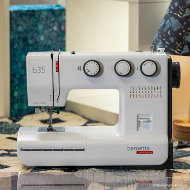 Bernette B35 Sewing Machine Lifestyle Photo