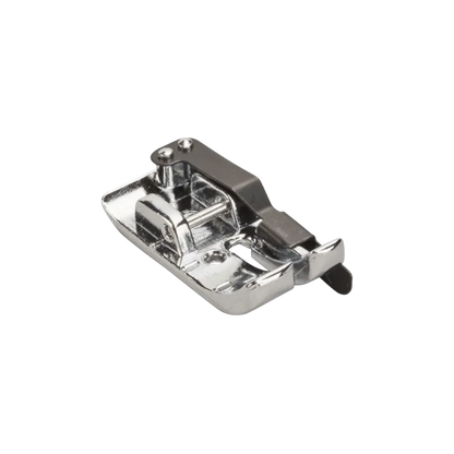 Sewing machine presser foot on a white background