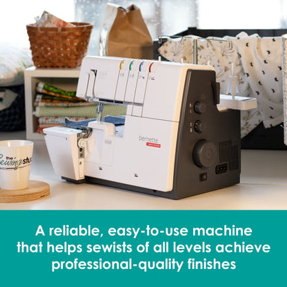 Bernette Sewing Machines Bernette B64 Airlock Overlocker Machine  - The Sewing Studio