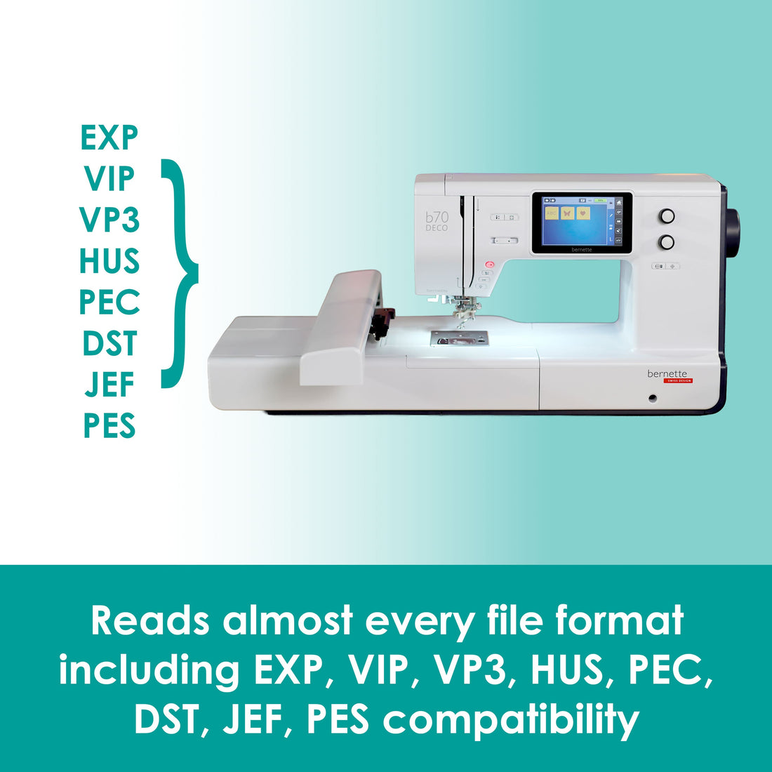 Bernette B70 DECO Embroidery Machine