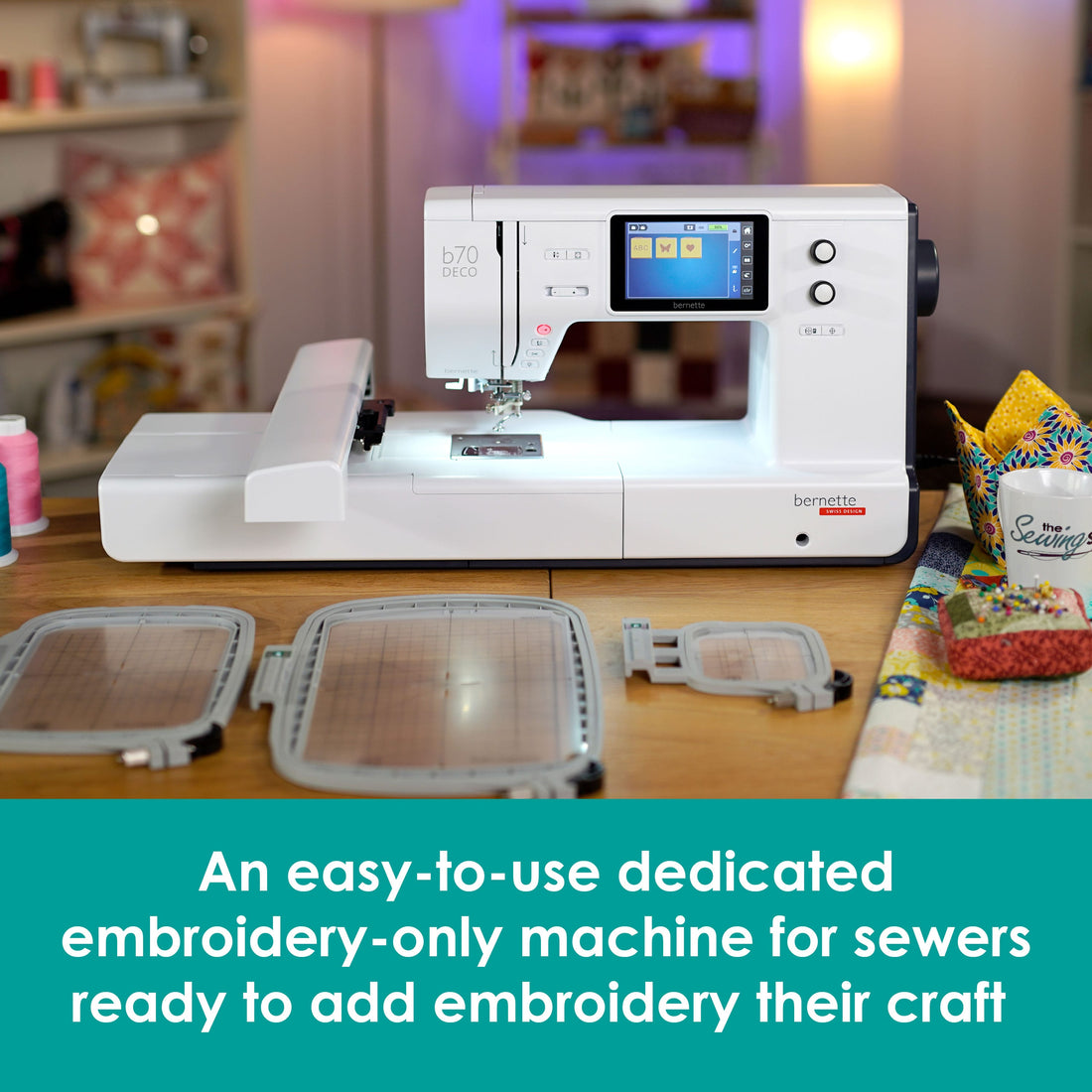 Bernette B70 DECO Embroidery Machine