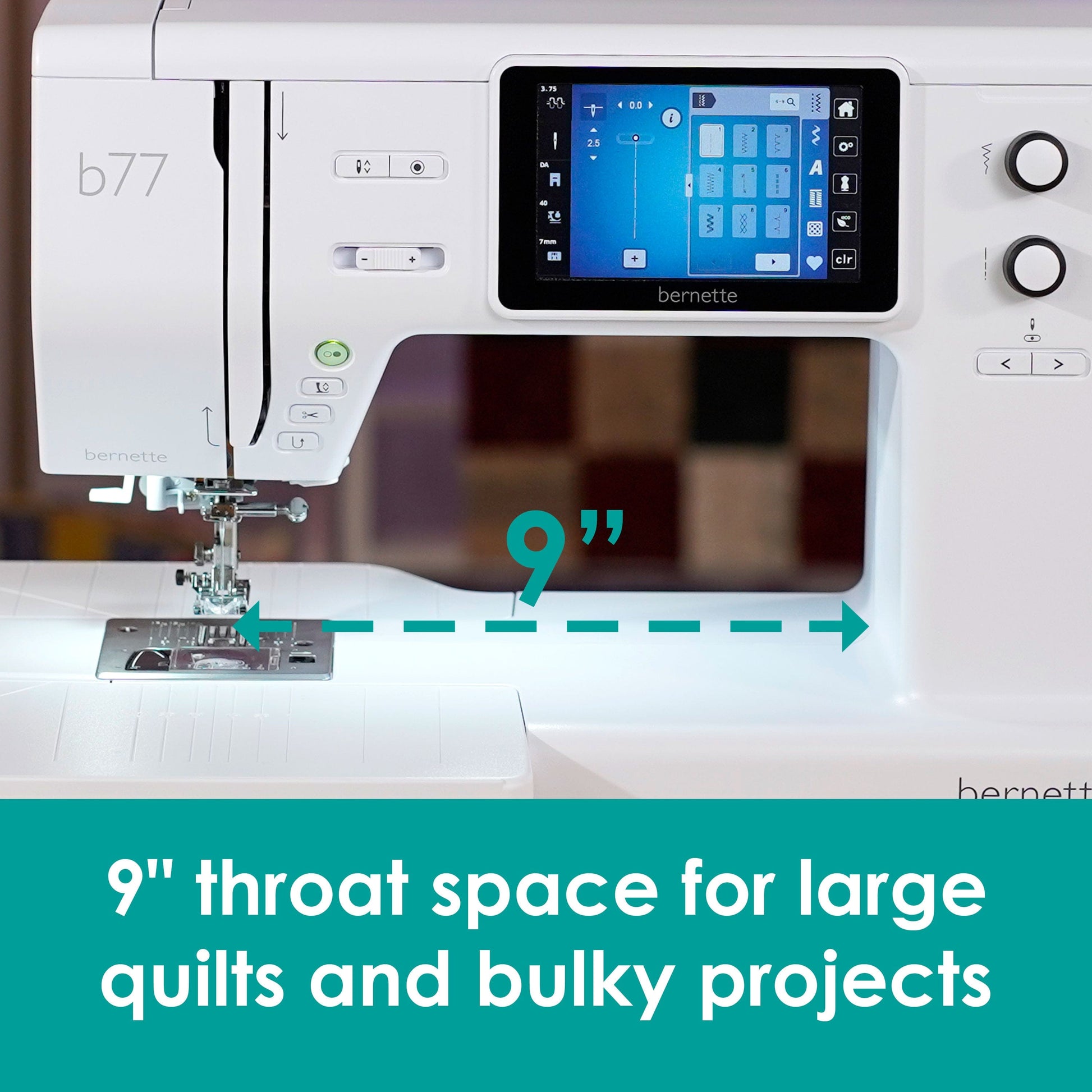 Bernette Sewing Machines Bernette B77 Sewing Machine  - The Sewing Studio