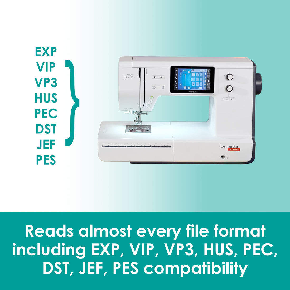 Bernette B79 Sewing & Embroidery Machine