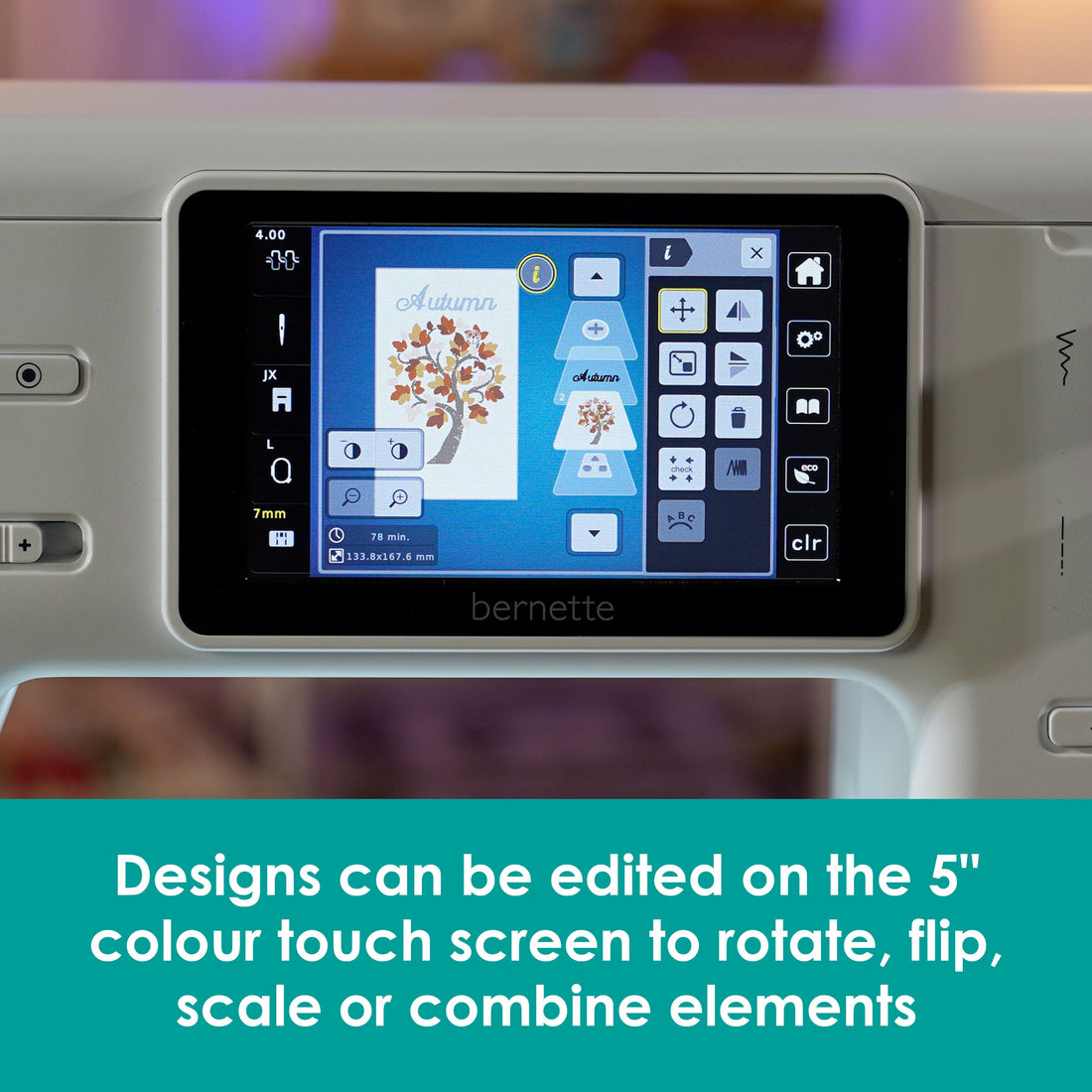 Bernette B79 Sewing & Embroidery Machine