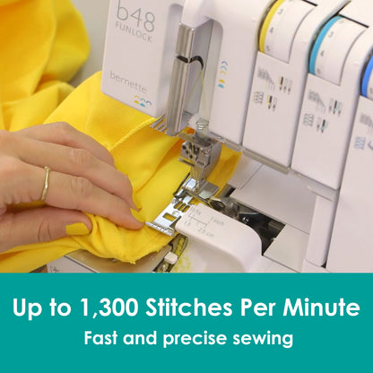 Bernette Funlock B48 Overlocker & Coverstitch Machine