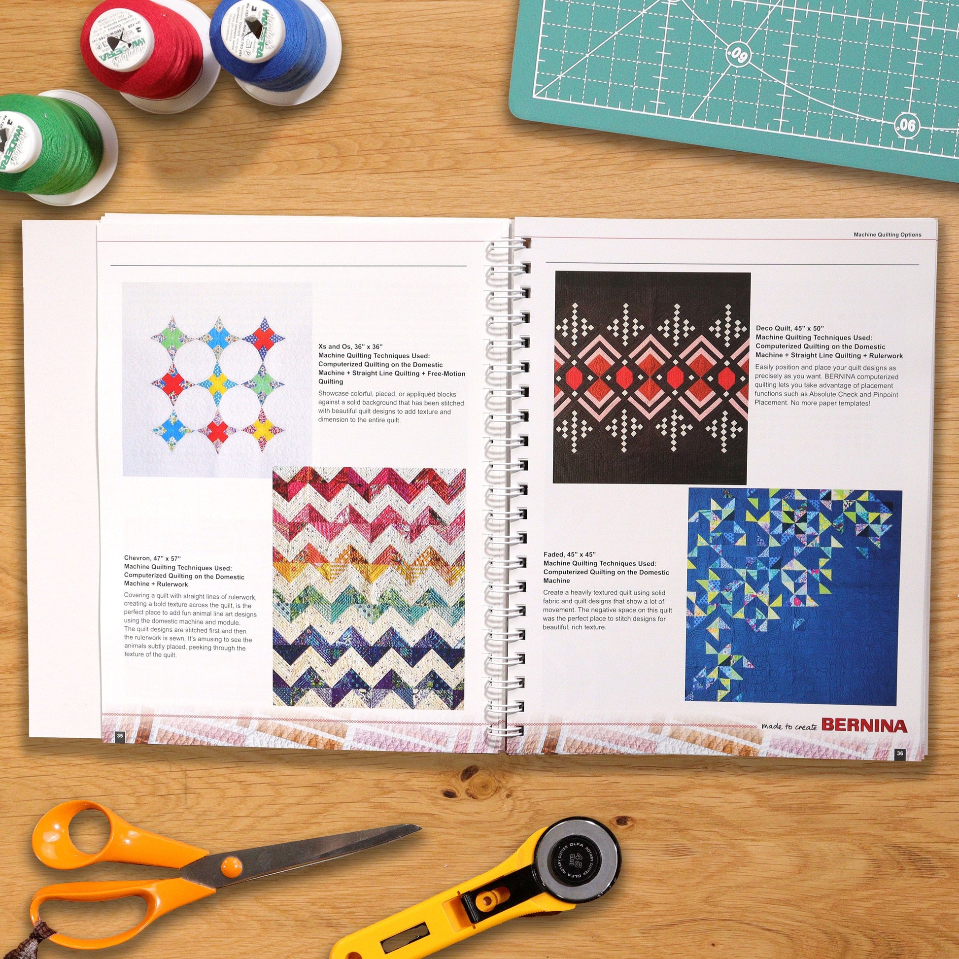 Bernina Books Bernina The Big Book of Computerised Quilting  - The Sewing Studio