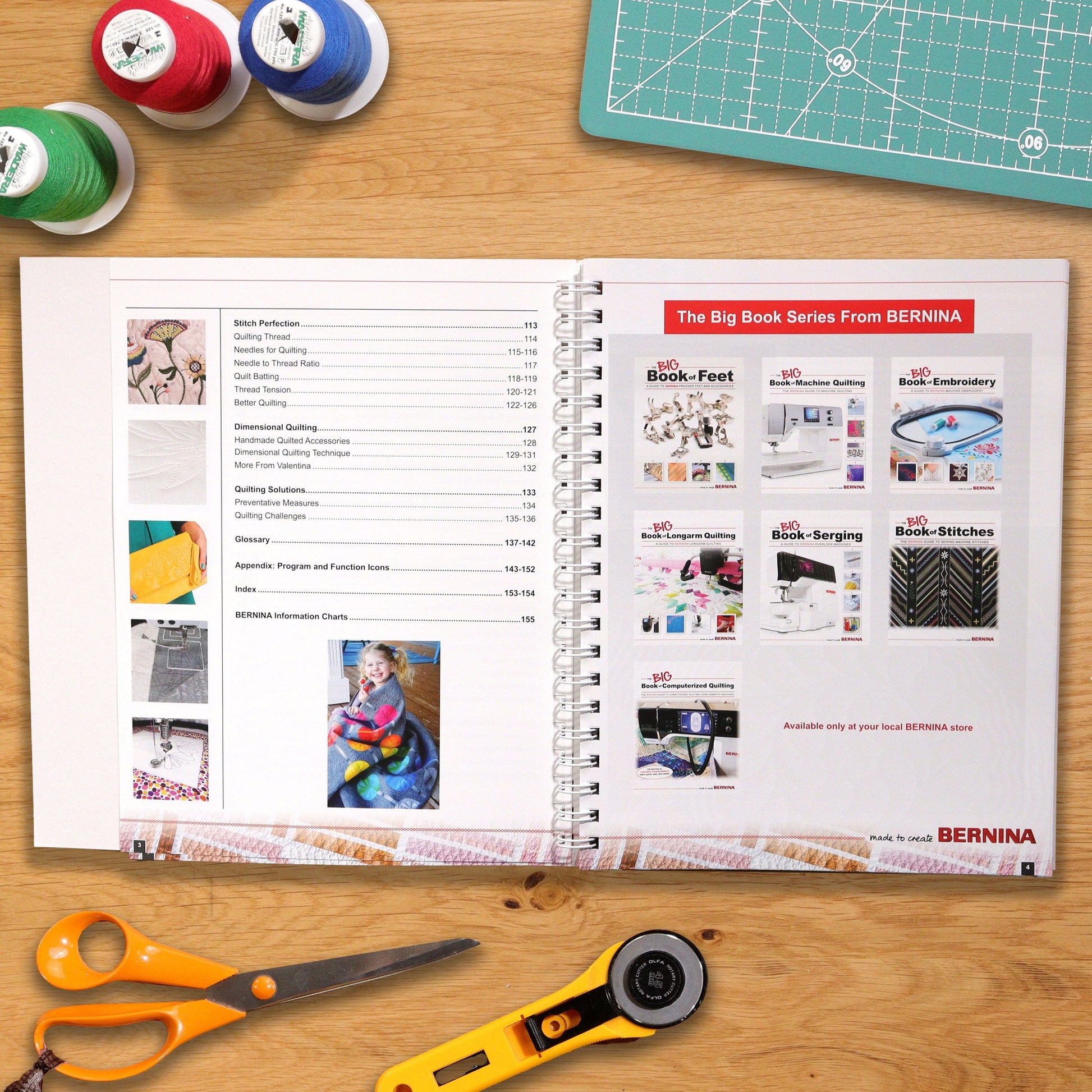 Bernina Books Bernina The Big Book of Computerised Quilting  - The Sewing Studio