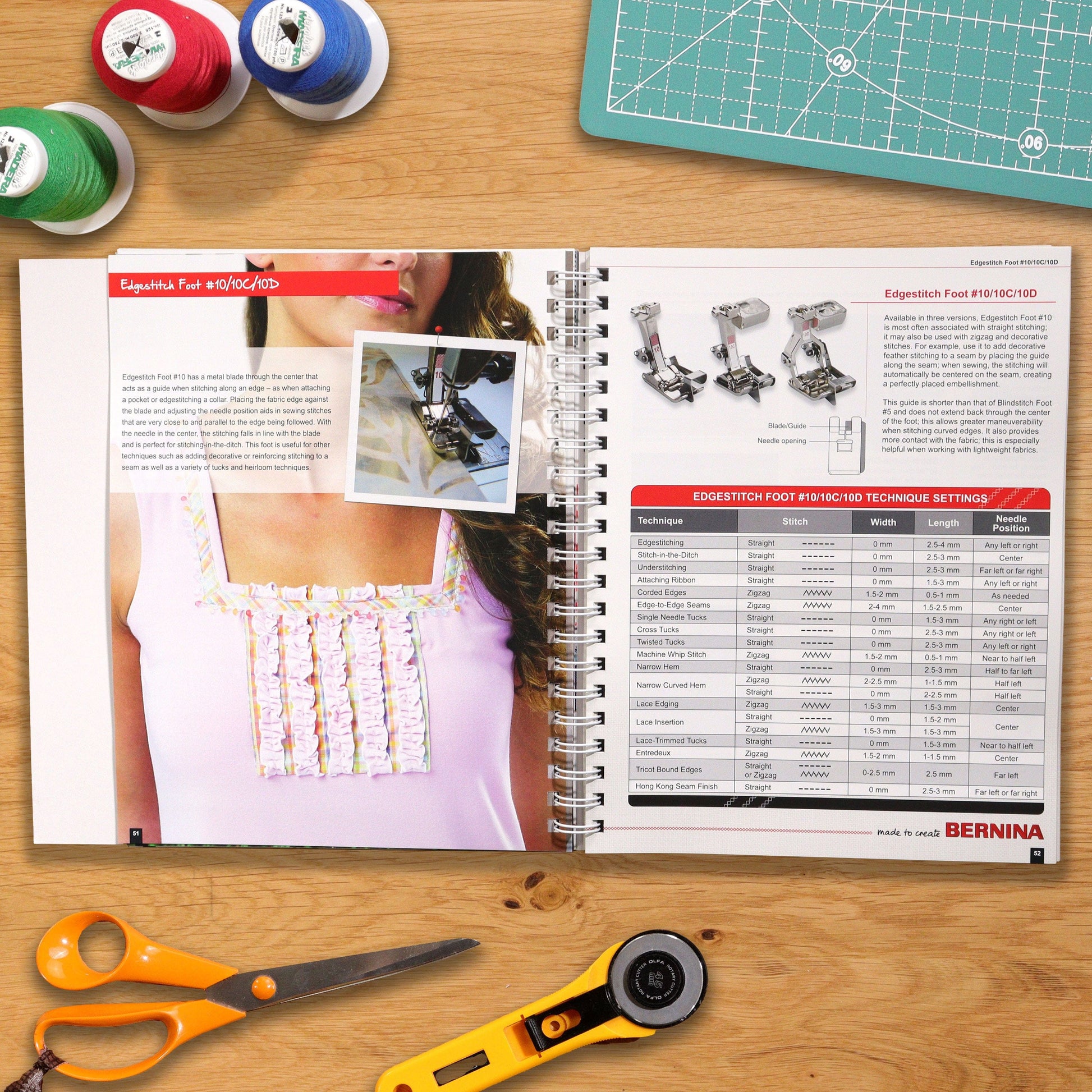 Bernina Books Bernina The Big Book of Feet  - The Sewing Studio