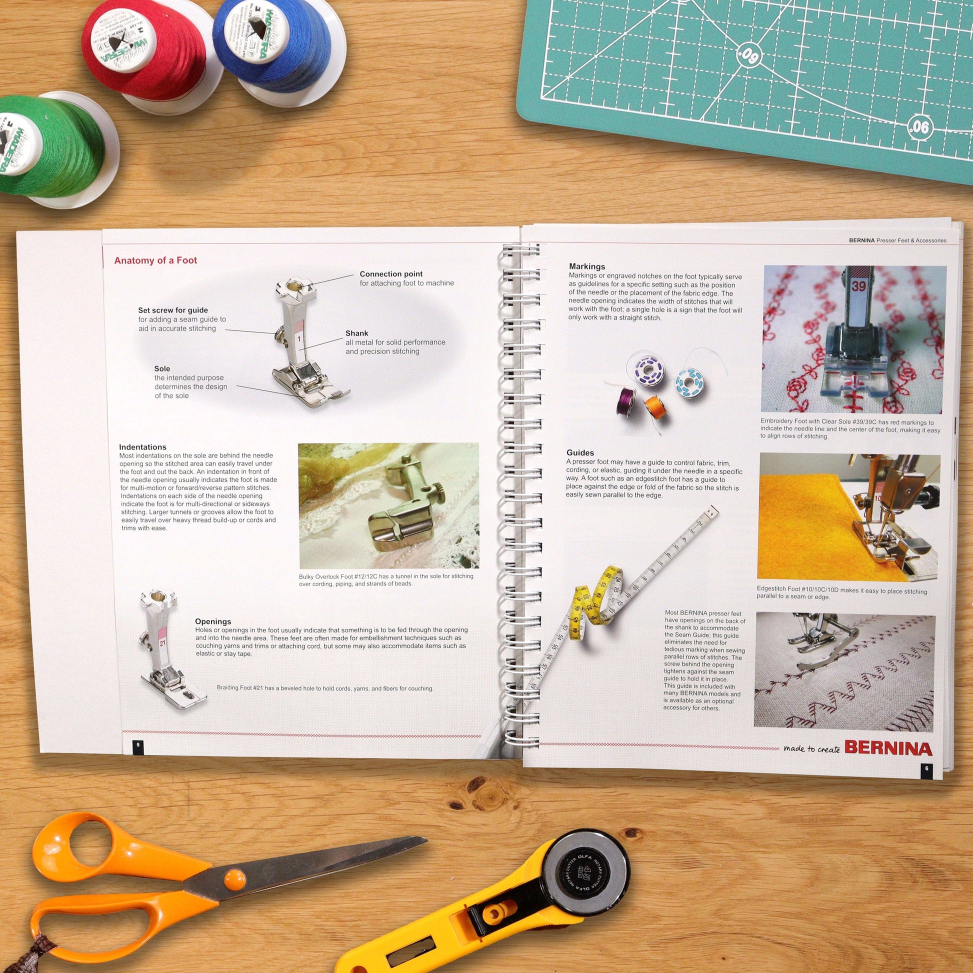 Bernina Books Bernina The Big Book of Feet  - The Sewing Studio