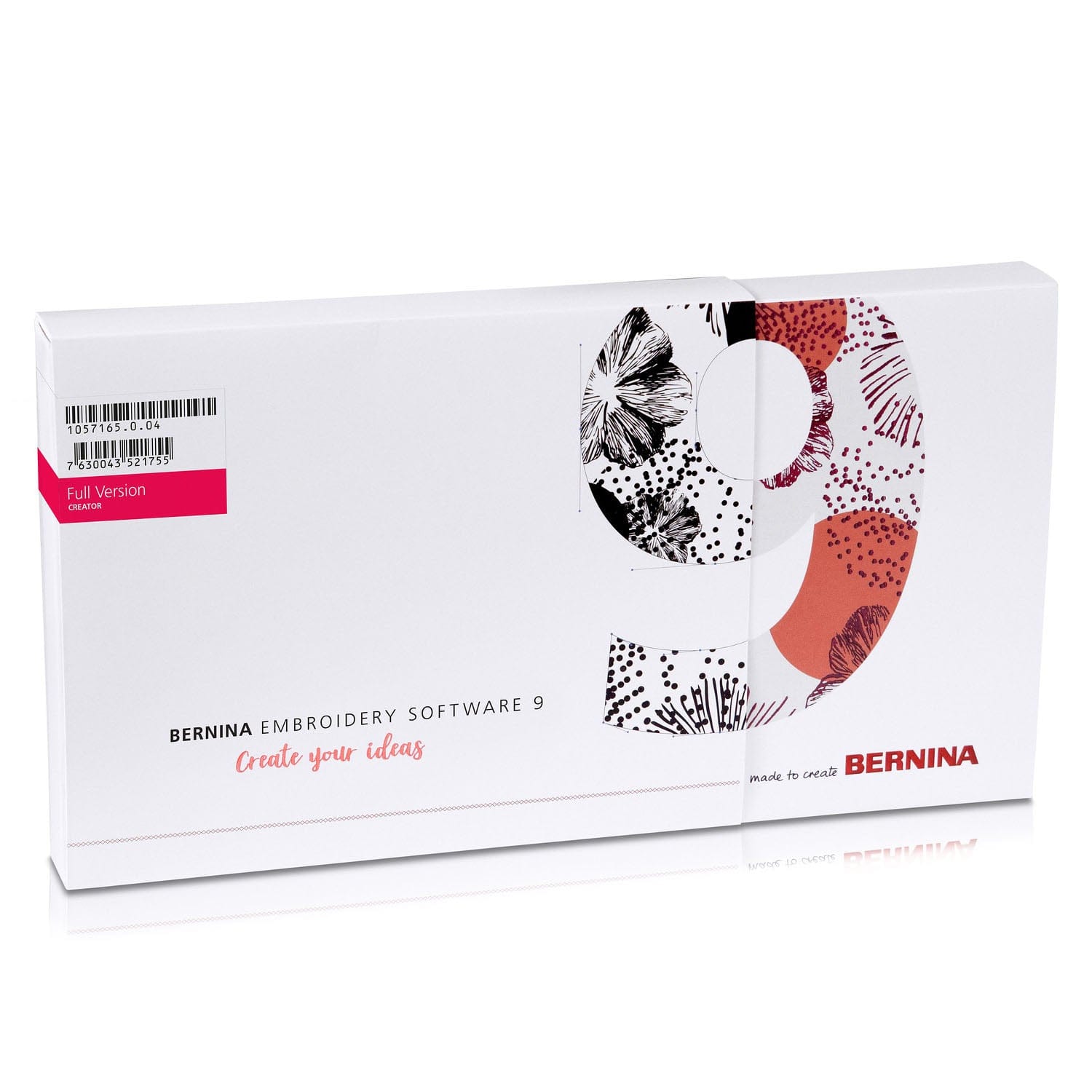 Bernina Sewing Machine Accessories BERNINA Embroidery Software Creator V9  - The Sewing Studio