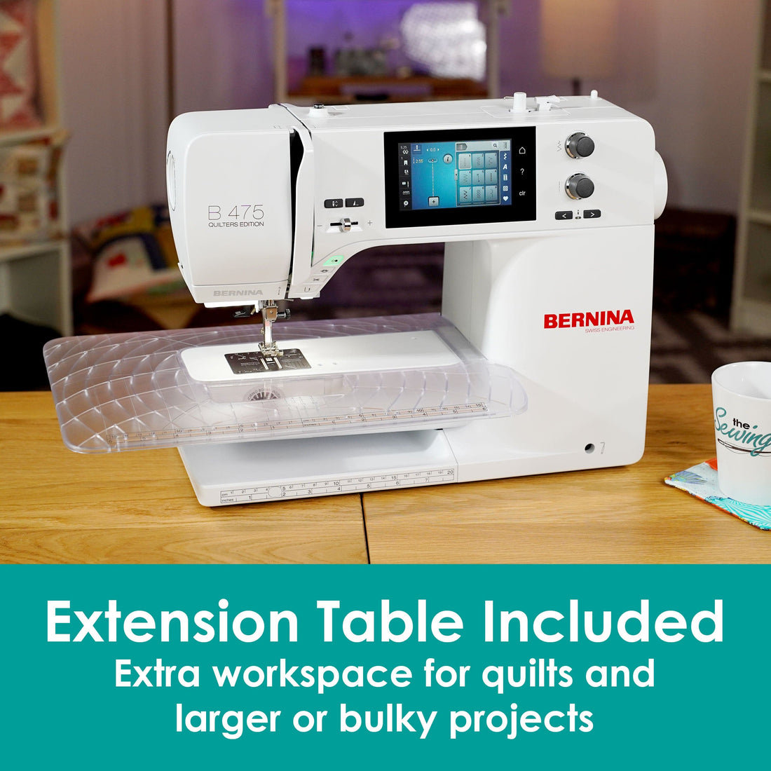 Bernina Sewing Machines Bernina 475 QE Sewing Machine  - The Sewing Studio
