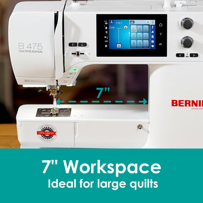 Bernina Sewing Machines Bernina 475 QE Sewing Machine  - The Sewing Studio