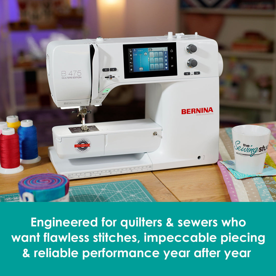 Bernina Sewing Machines Bernina 475 QE Sewing Machine  - The Sewing Studio