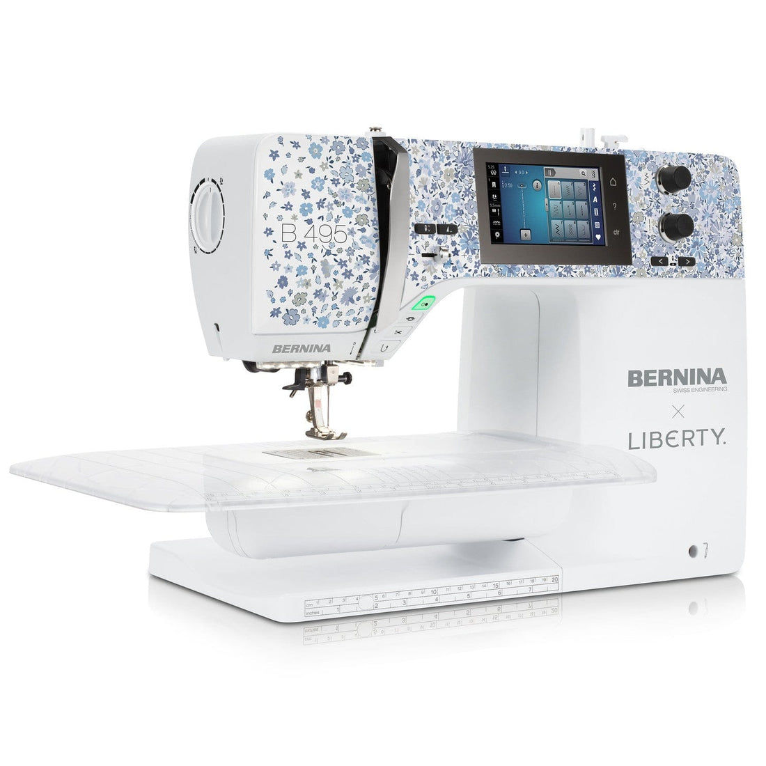 Bernina Liberty sewing machine with a white background
