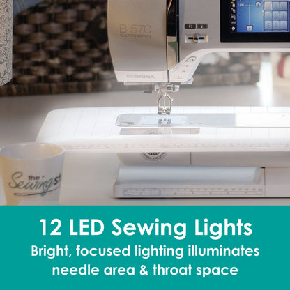 Bernina Sewing Machines Bernina 570 QE Sewing Machine  - The Sewing Studio