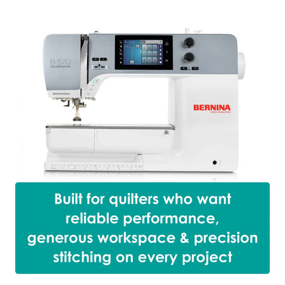 Bernina Sewing Machines Bernina 570 QE Sewing Machine  - The Sewing Studio